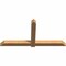Ekena Millwork Eugene Smooth Timber Gable Bracket, Western Red Cedar, 84"W x 42"H x 5 1/2"D x 5 1/2"F, 12/12 Pitch GBW084X42X0606EUG00SWR - alternate 3